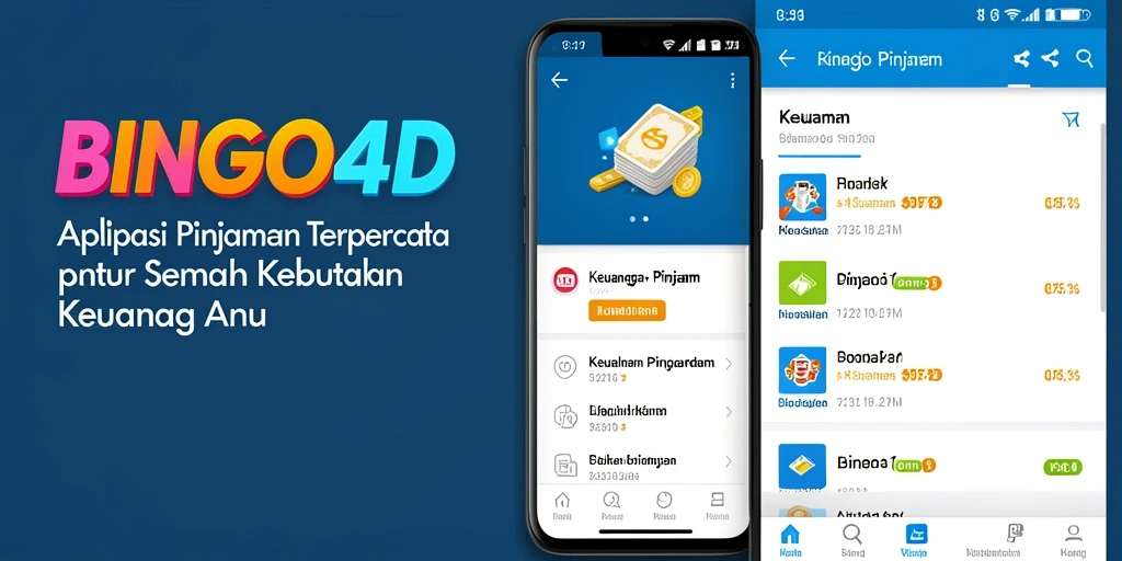 Tampilan antarmuka aplikasi BINGO4D yang intuitif dan mudah digunakan.